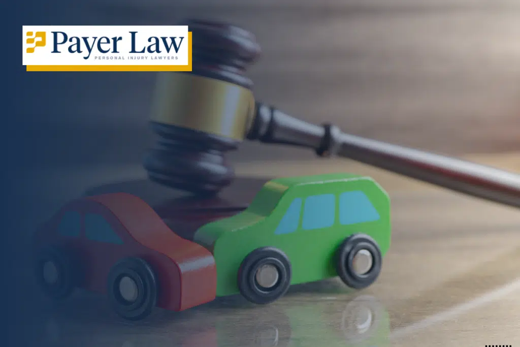 justice hammer with two toy cars at the front