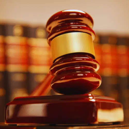 a gavel