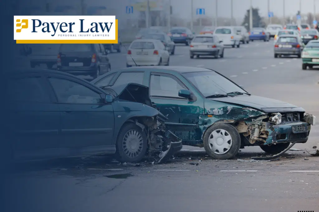 cars that crashed at an intersection