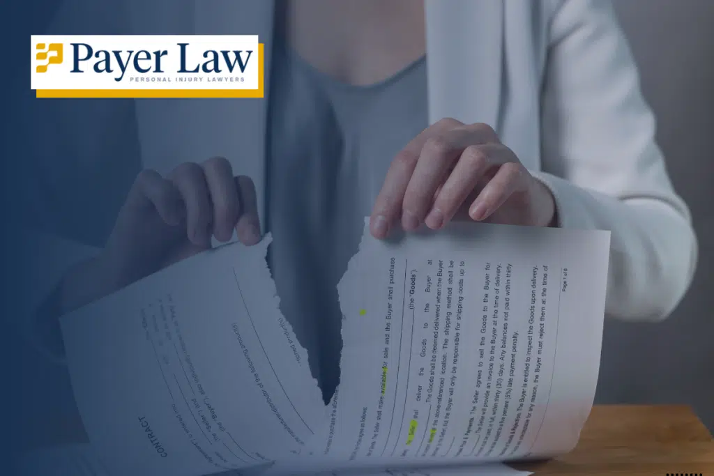 woman tearing a paper