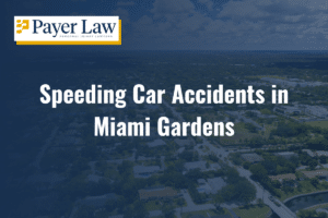 speeding car accidents in Miami Gardens