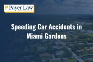 speeding car accidents in Miami Gardens