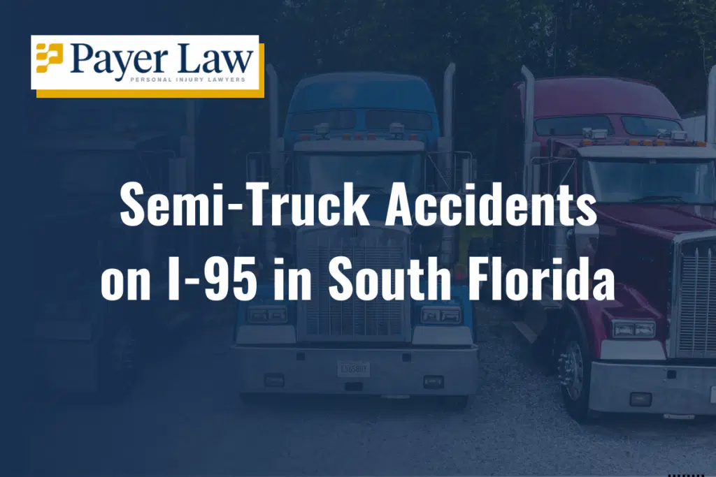 a photo of semi trucks in a line