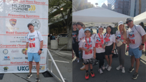 the payer law team sponsoring and running at th 2026 MADD 5K